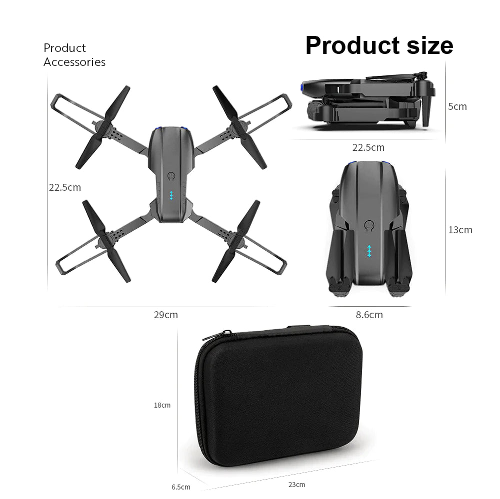 Drones Quadcopter 5G 4K GPS Drone Pro HD Dual Camera Wifi FPV