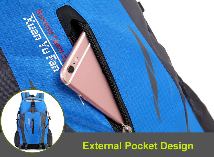 40L Men Travel Backpack Rucksack Camping Laptop Hiking School