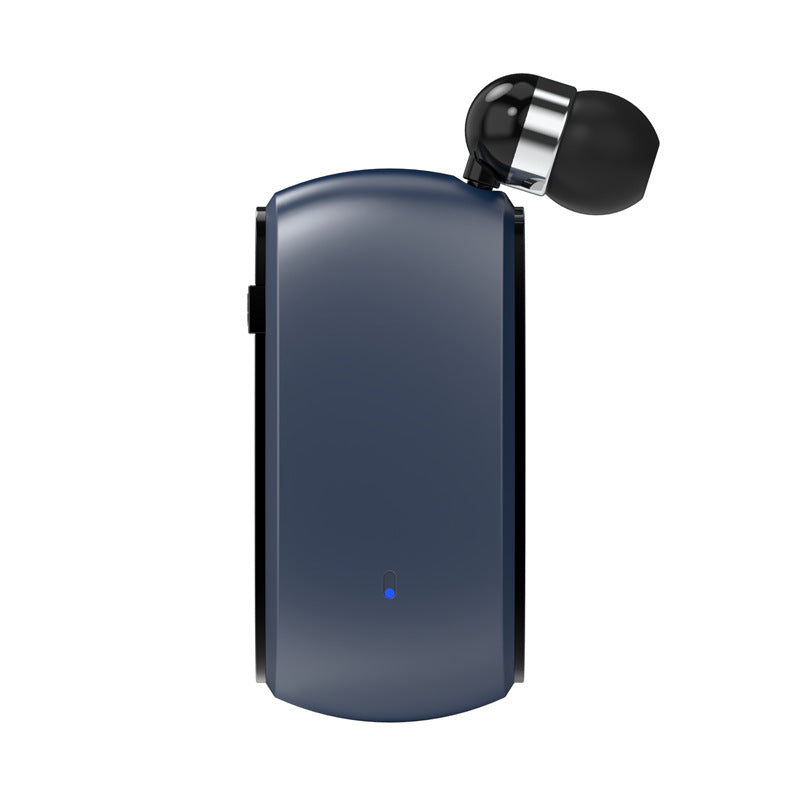 K68 New Collar style Bluetooth Earphones MP3 Earphones Wireless Telescopic Cable Single Ear Card Insertion Recording Earphones