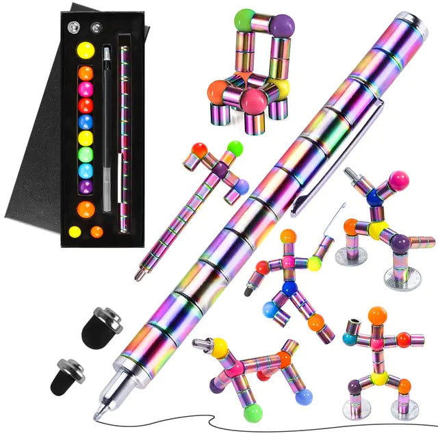 Multifunctional Deformable Magnet Fidget Pen