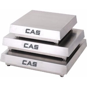 CAS HCMS-S100 HC Series Base Scale, 100 lbs, 18" X 18", NTEP