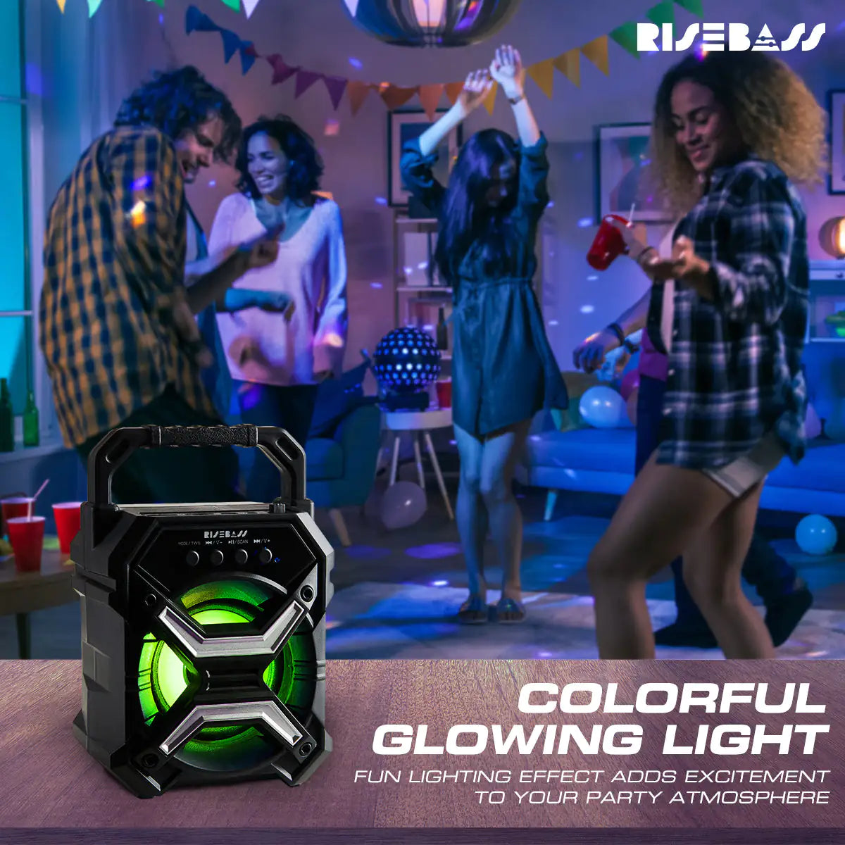 Portable Rechargeable Bluetooth Speaker