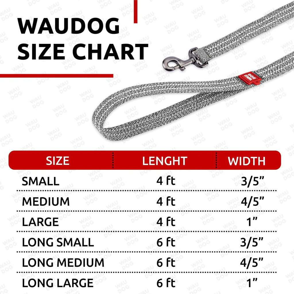 Recycled Cotton Dog Leash 6 Ft