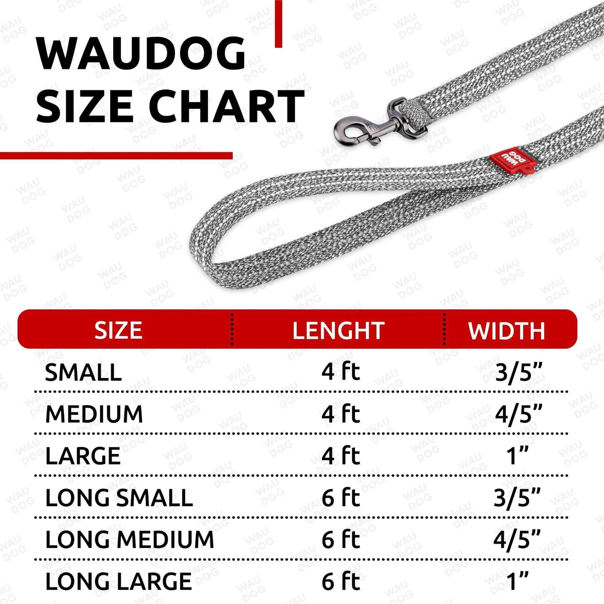 Recycled Cotton Dog Leash 6 Ft