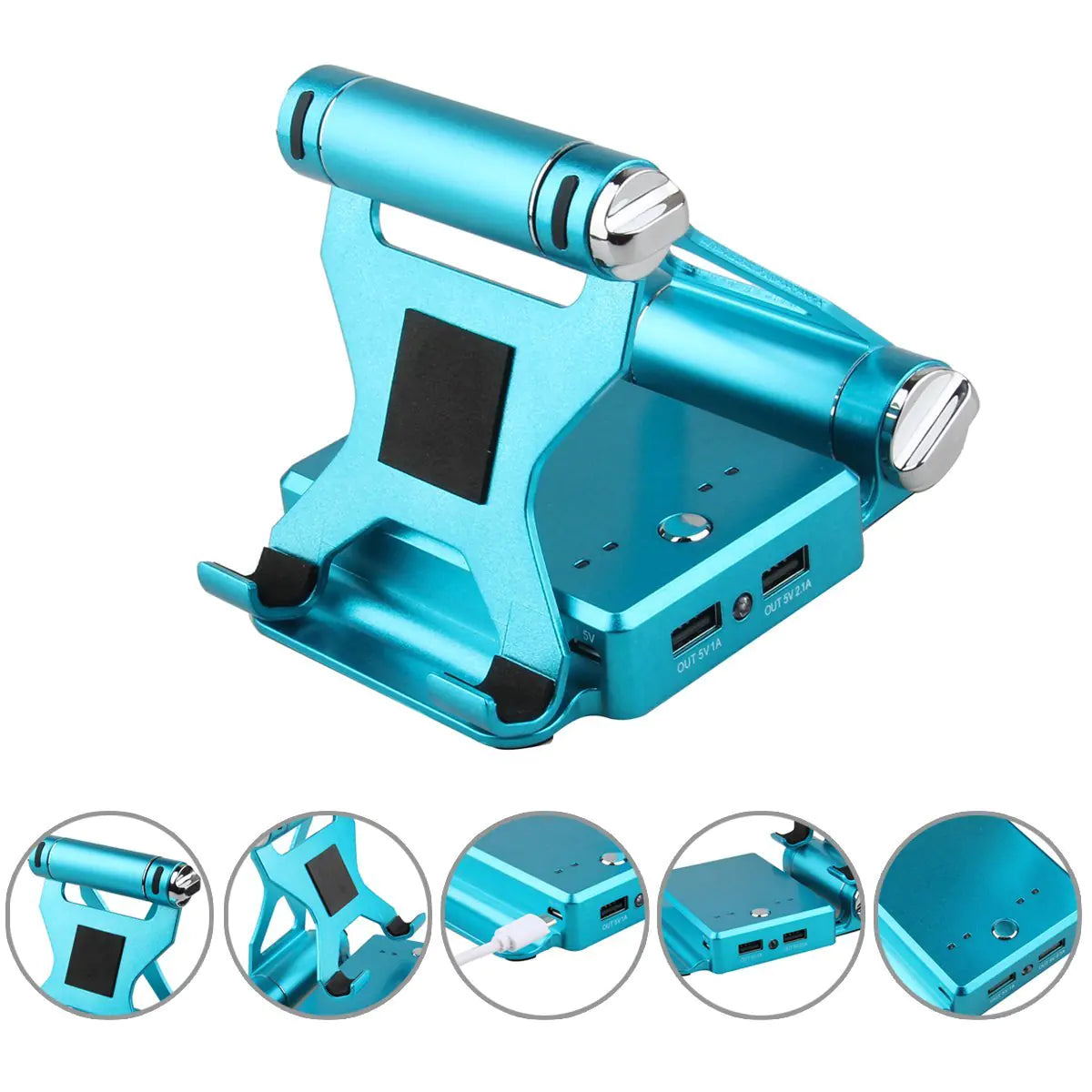 Podium Stand Extended Battery Up 200% Ipad, Iphone Other Smart