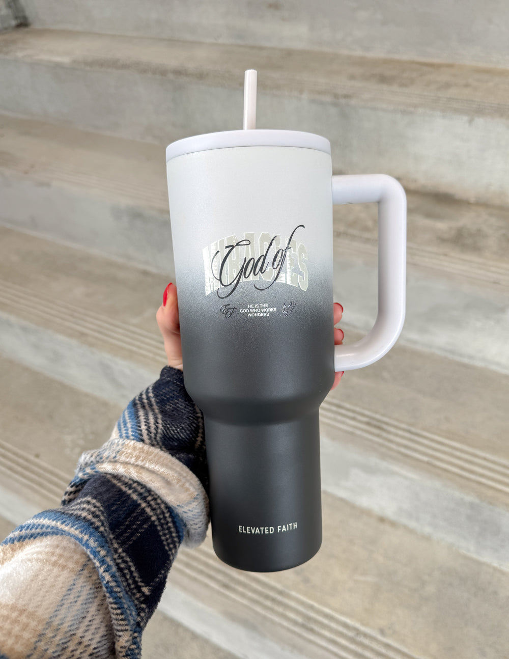 God of Miracles 40 oz Ascend Tumbler