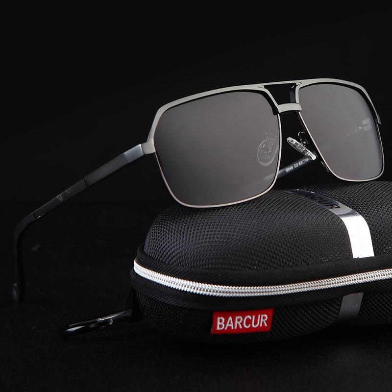 Elegent Aluminum Polarized Mens Sunglasses Mirror Sun Glasses