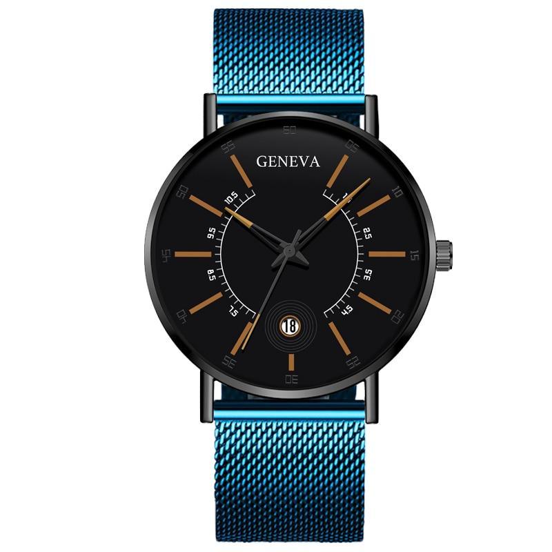 Men Watches Fashion Mens Business Watch Ultra Thin Stainless