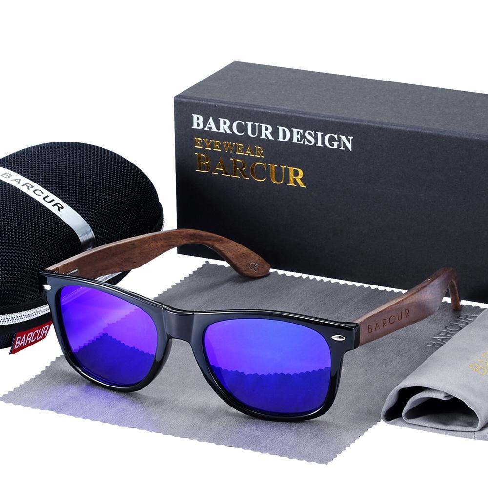 Wood Modern Polarized Sunglasses