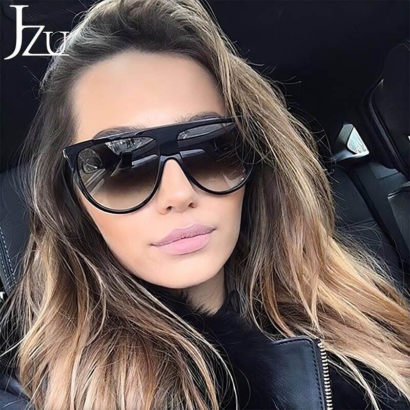 and Oversized Big Frame Oval Sqaure Woman Vintage Retro