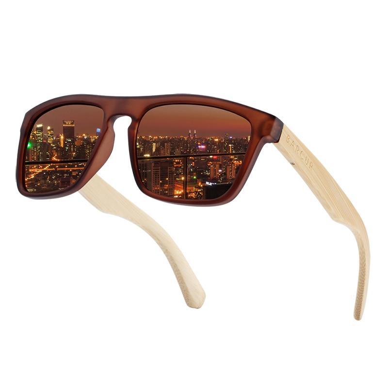 Polarized Bamboo Wood Sunglasses