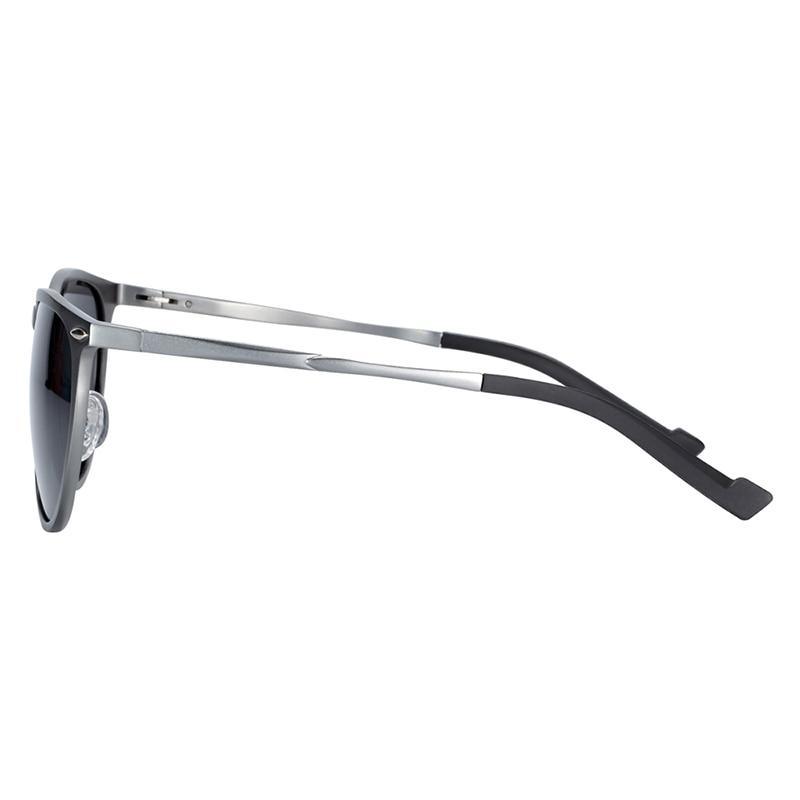 Retro Aluminum Magnesium Men Sunglasses Polarized Vintage Round