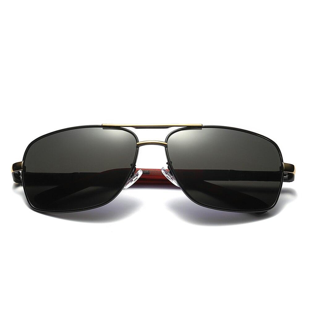 Polarized Metal Frame Sunglasses
