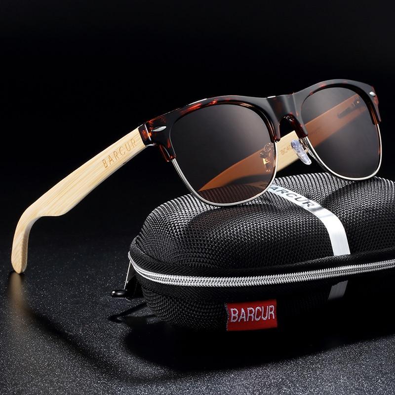 Bamboo Handmade Polarized and Retro Wood Sunglasses