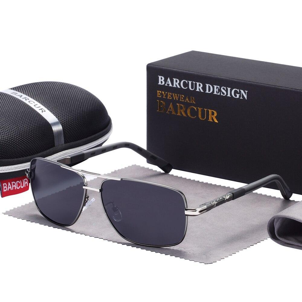 Polarized Metal Frame Sunglasses