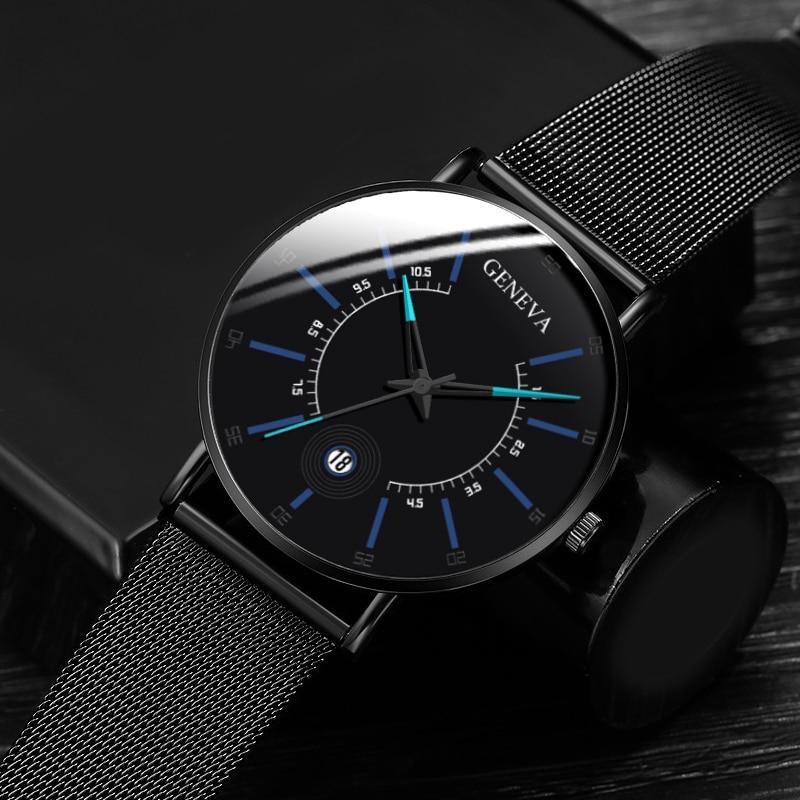 Men Watches Fashion Mens Business Watch Ultra Thin Stainless