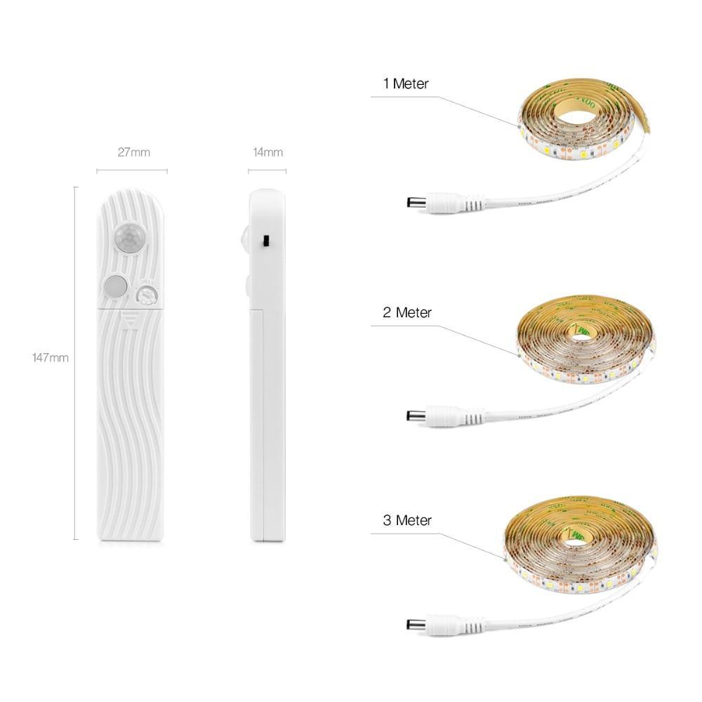 Stevvex Bedside Lights Wireless Night Mode With USB Powered Human