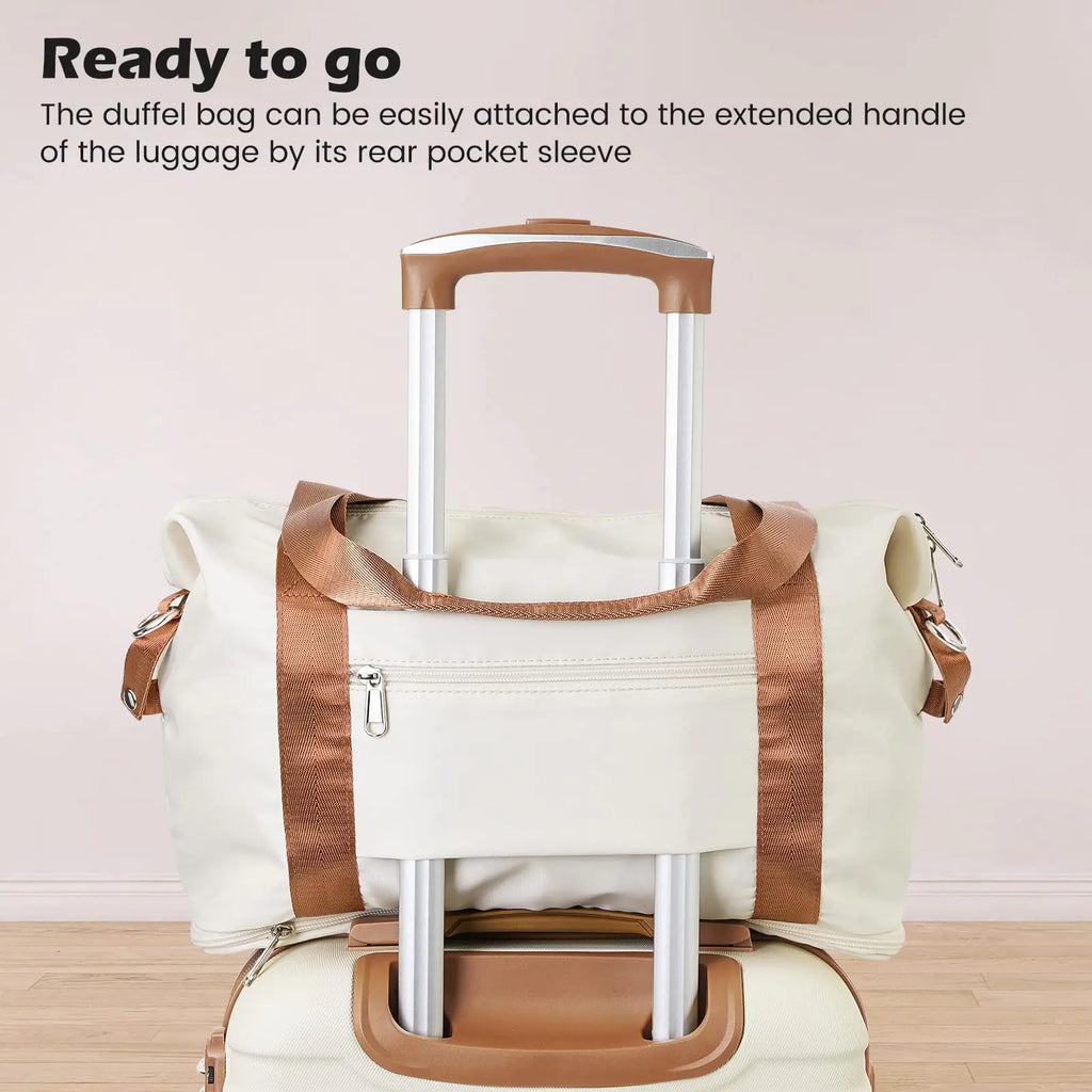 Coolife 3 Piece Hardside Luggage Set