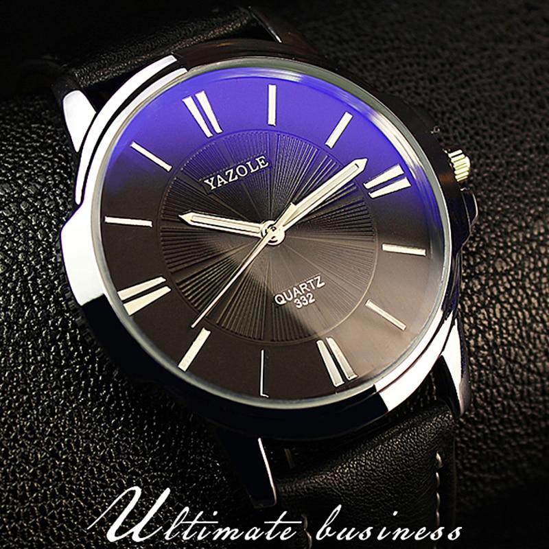 Men's Leather Business Watch