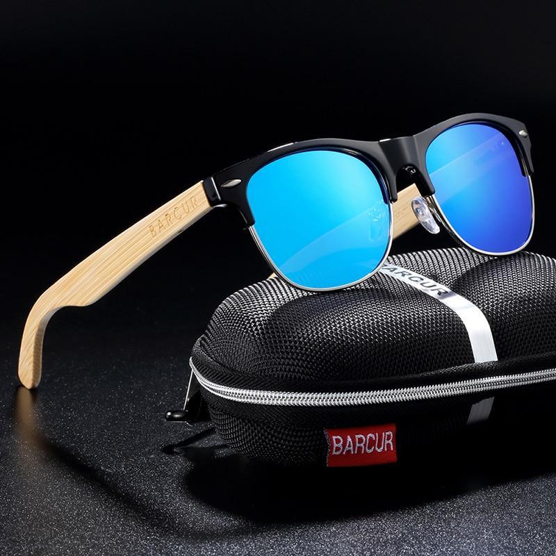 Bamboo Handmade Polarized and Retro Wood Sunglasses