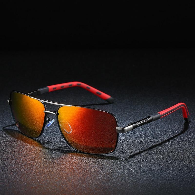 Polarized Metal Frame Sunglasses