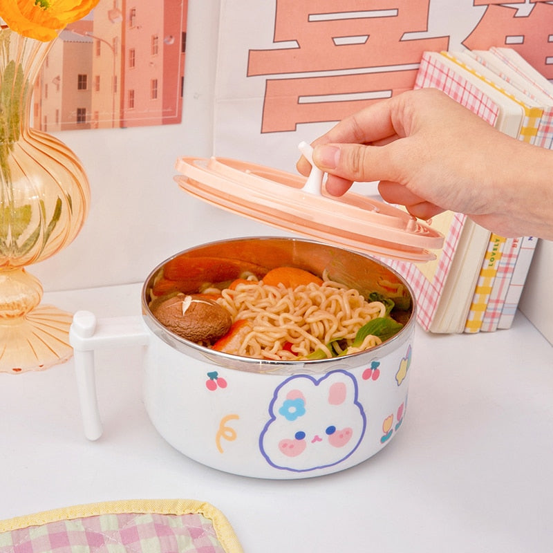 Ramen Bowl With Lid