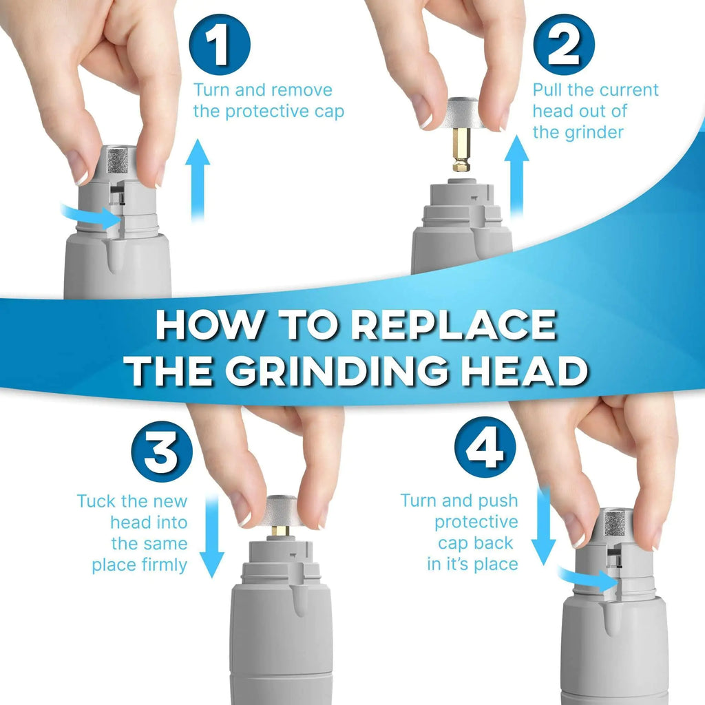 Dog Nail Grinder Head 3-Pack