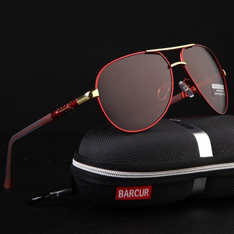 Retro Vintage Business Men Polarized Aviation Pilot Classic
