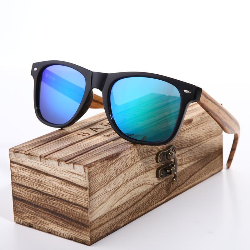 Handmade Polarized Bamboo Wood Universal Sunglasses