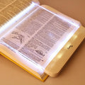 Book Light Flat LED Panel Reading Lamp Car Travel Plate Lights