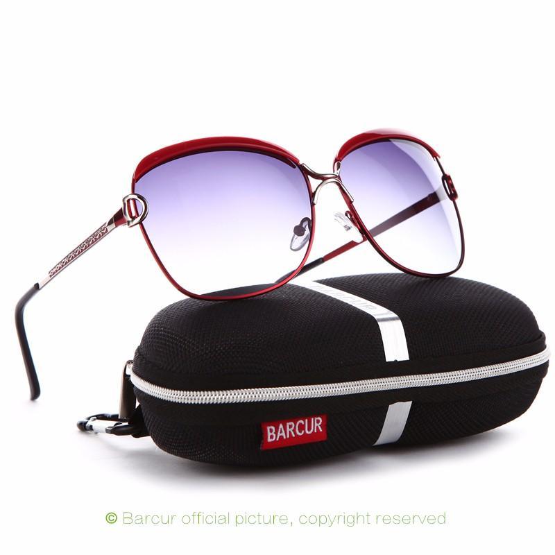 Polarized Gradient Round Sunglasses