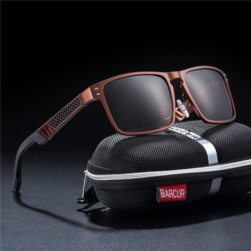 Trending Styles Aluminium Magnesium Square Men Sport Sunglasses