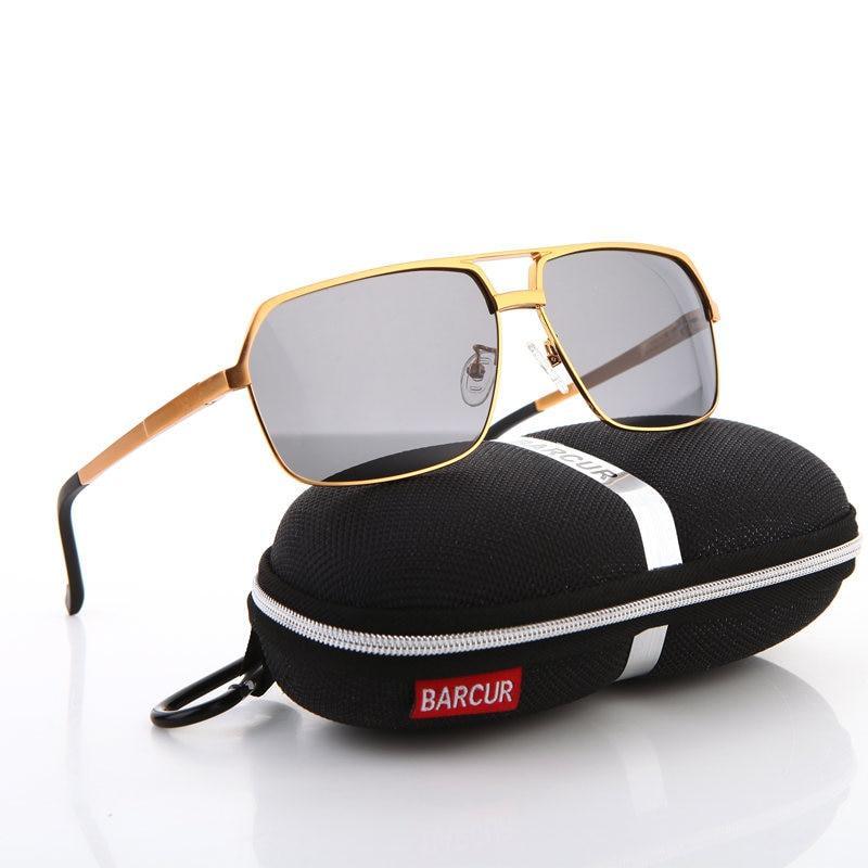 Elegent Aluminum Polarized Mens Sunglasses Mirror Sun Glasses