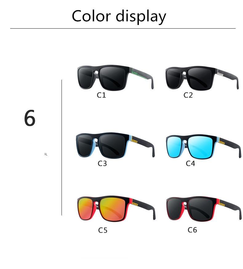 Square Polarized Retro And Classic Unisex Woman Men's Sunglasses