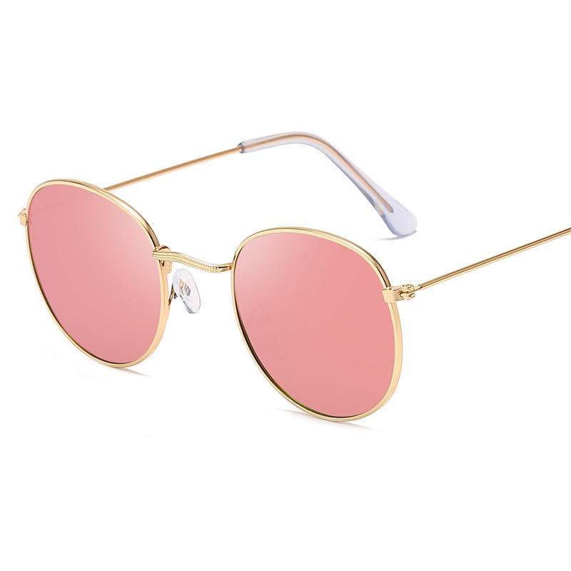 Leon Classic Small Round Unisex Sunglasses Mirror Sun Glasses