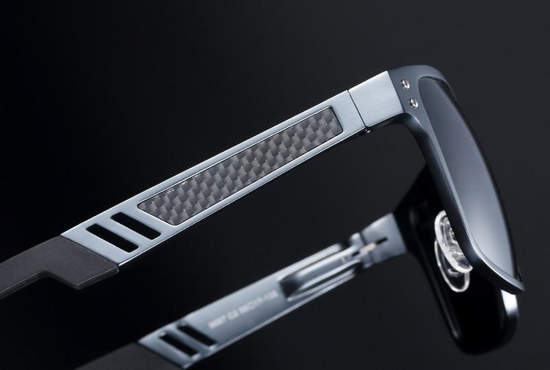 Trending Styles Aluminium Magnesium Square Men Sport Sunglasses