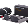 Elegent Vintage Retro Polarized Sunglasses Square Classic Shades