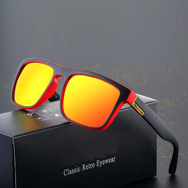 Square Polarized Retro And Classic Unisex Woman Men's Sunglasses