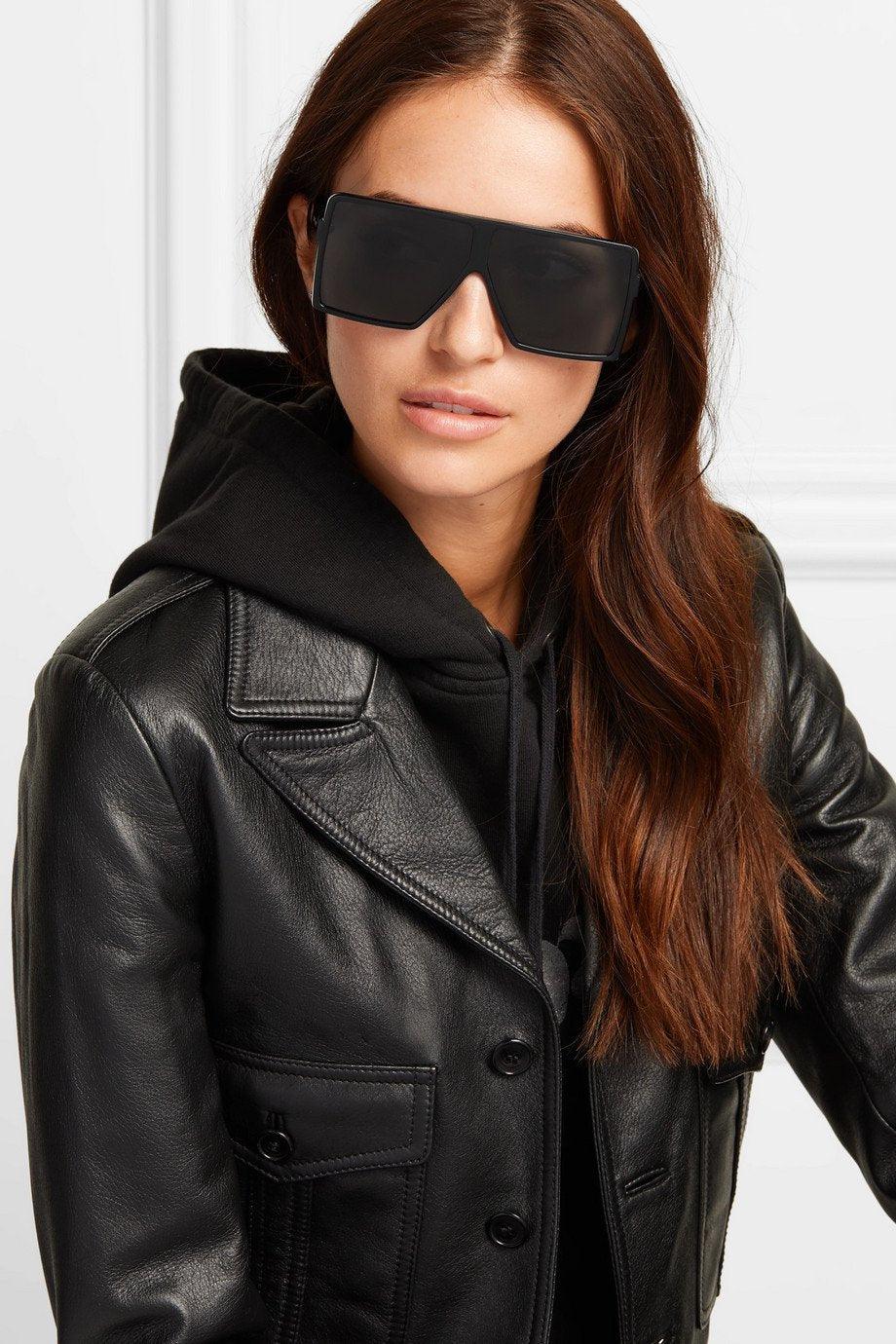 Oversized Big Frame Square Women Sunglasses With UV400 Protection