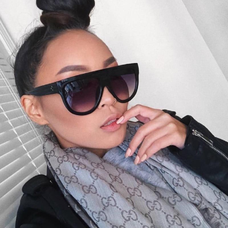 Oversized Women's Retro Sunglasses