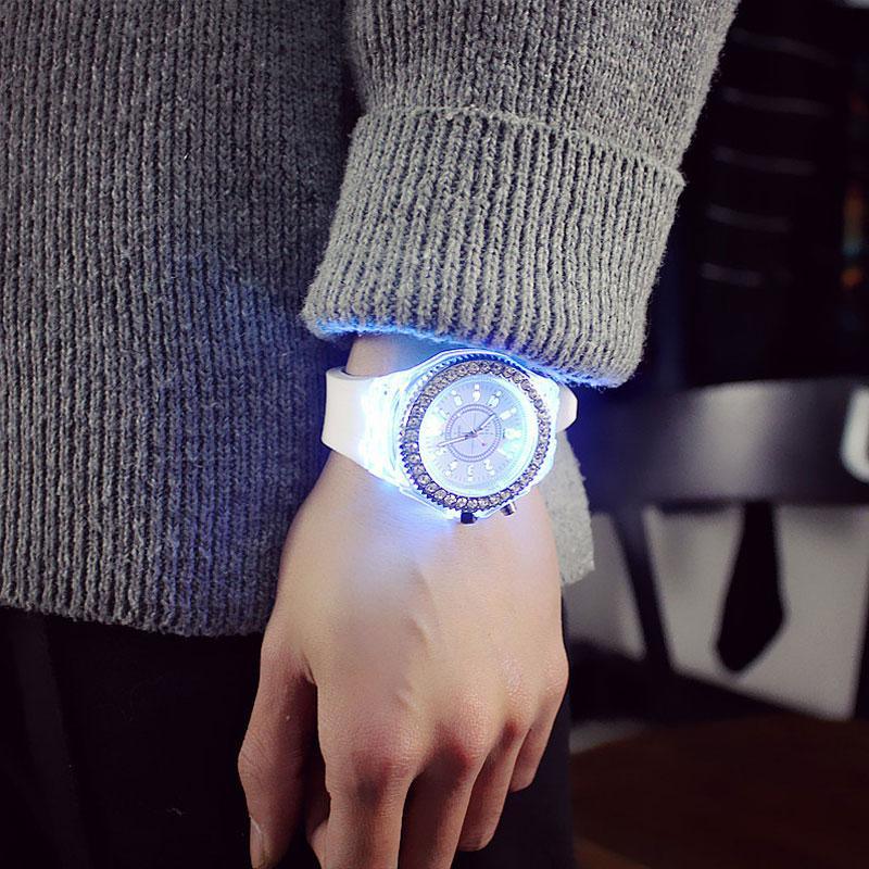 STEVVEX Led Flash Watch Personality Trends Students Lovers
