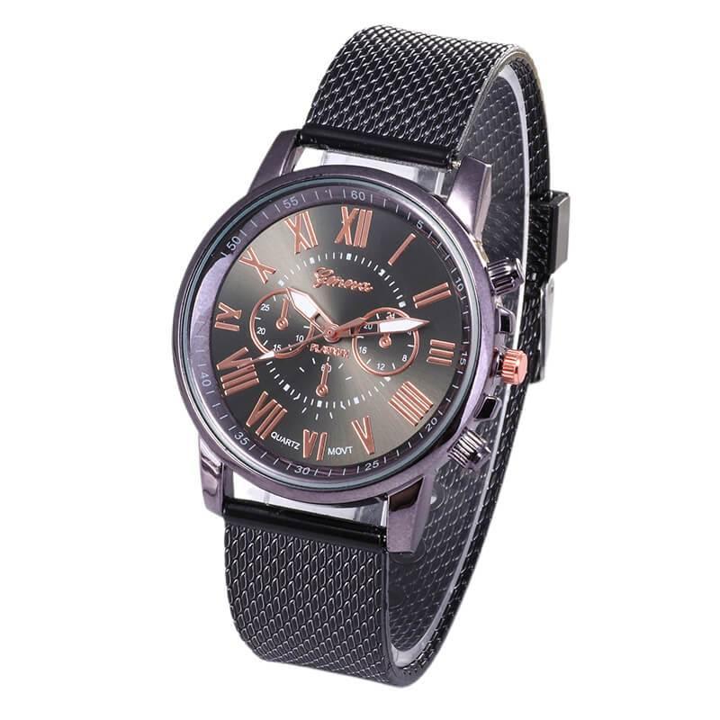 Analog Women watches Quality Fashion Roman Numerals Faux Leather