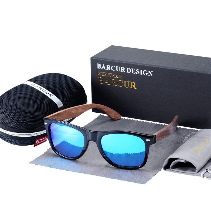 Bamboo Handmade Walnut Sunglasses