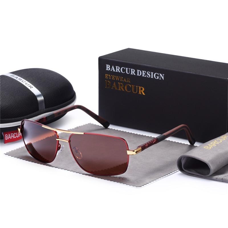 Polarized Metal Frame Sunglasses
