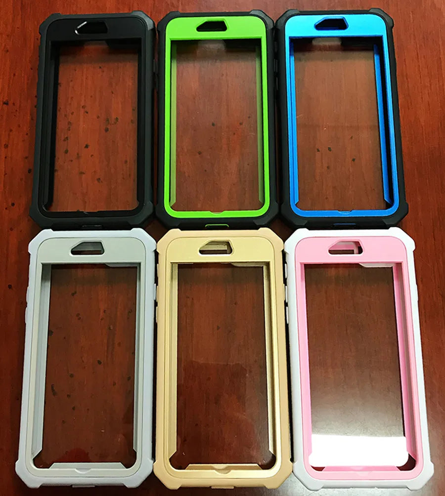 Transparent Phone Case For iPhone 17 Pro 15 14 13 12 11 16 XS 7 8 Plus SE 2022 Hybrid Rugged Anti Shock Doom Armor Cover Cases