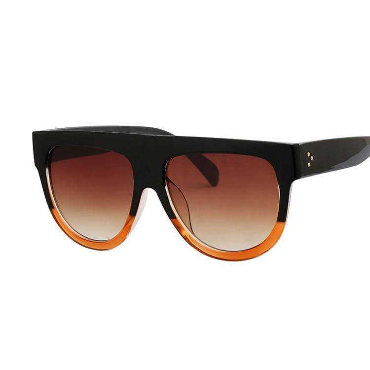 Oversized Women's Retro Sunglasses