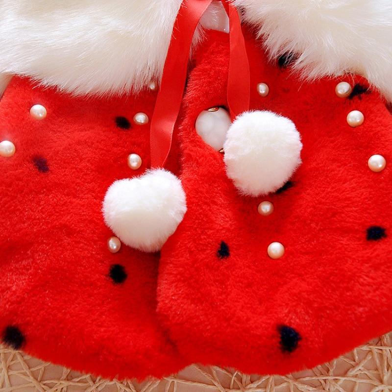 Baby Toddler Clothes Cute Fleece Fur Winter Warm Coat / Jacket for Kids Outerwear