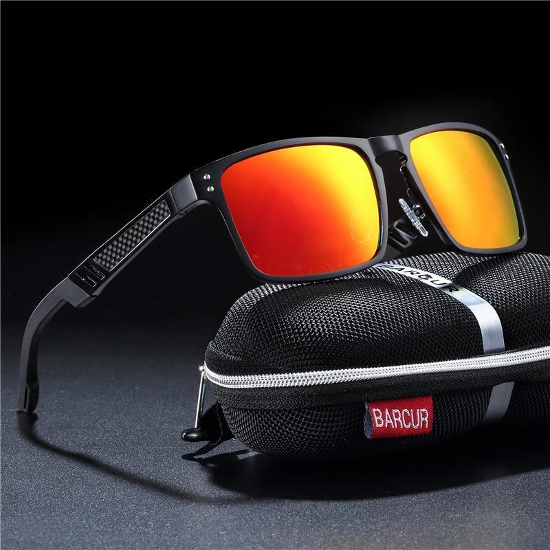 Trending Styles Aluminium Magnesium Square Men Sport Sunglasses