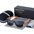 Handmade Polarized Bamboo Wood Universal Sunglasses