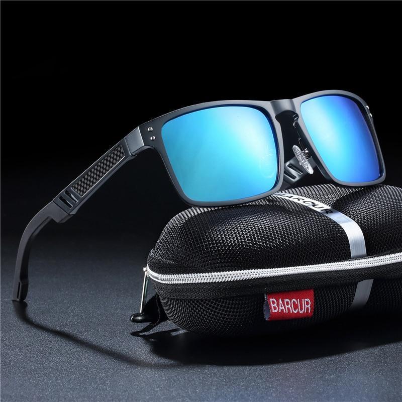 Trending Styles Aluminium Magnesium Square Men Sport Sunglasses